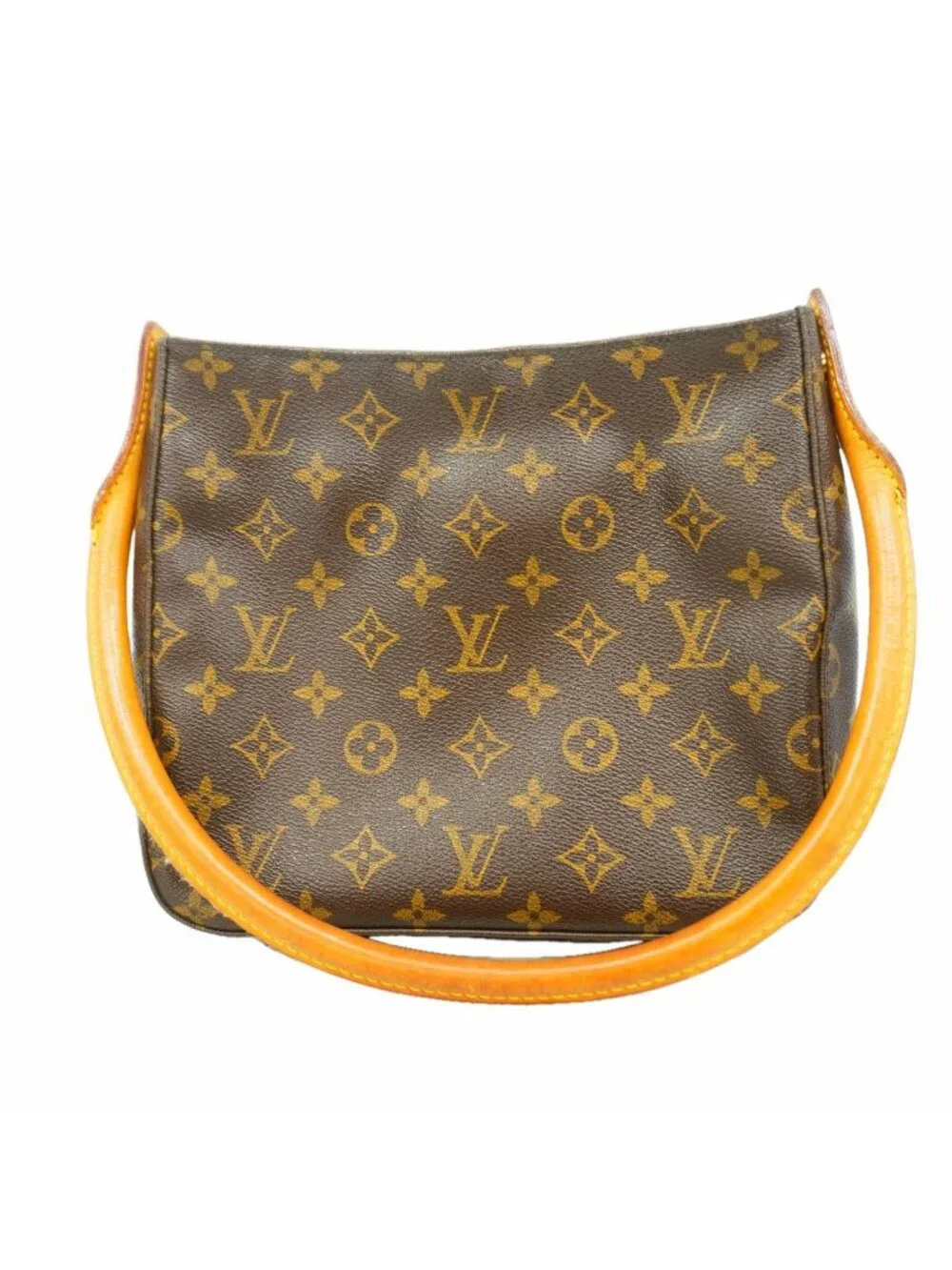 Louis Vuitton Shoulder Bag Monogram Looping MM Brown